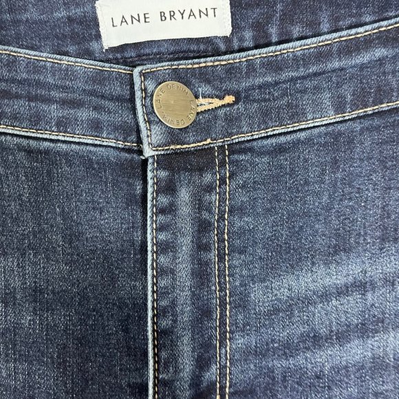 NWOT Lane Bryant Bundle of 2 Jeans Size 18 Light Black Skinny Jeans Cropped Jean - Picture 6 of 15